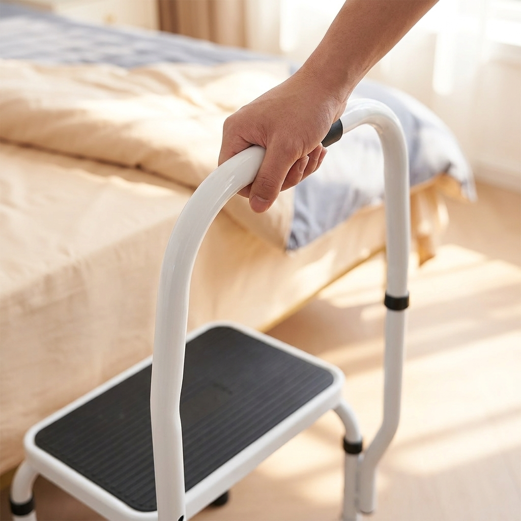 Step Stool with Support Handle benefit close-up