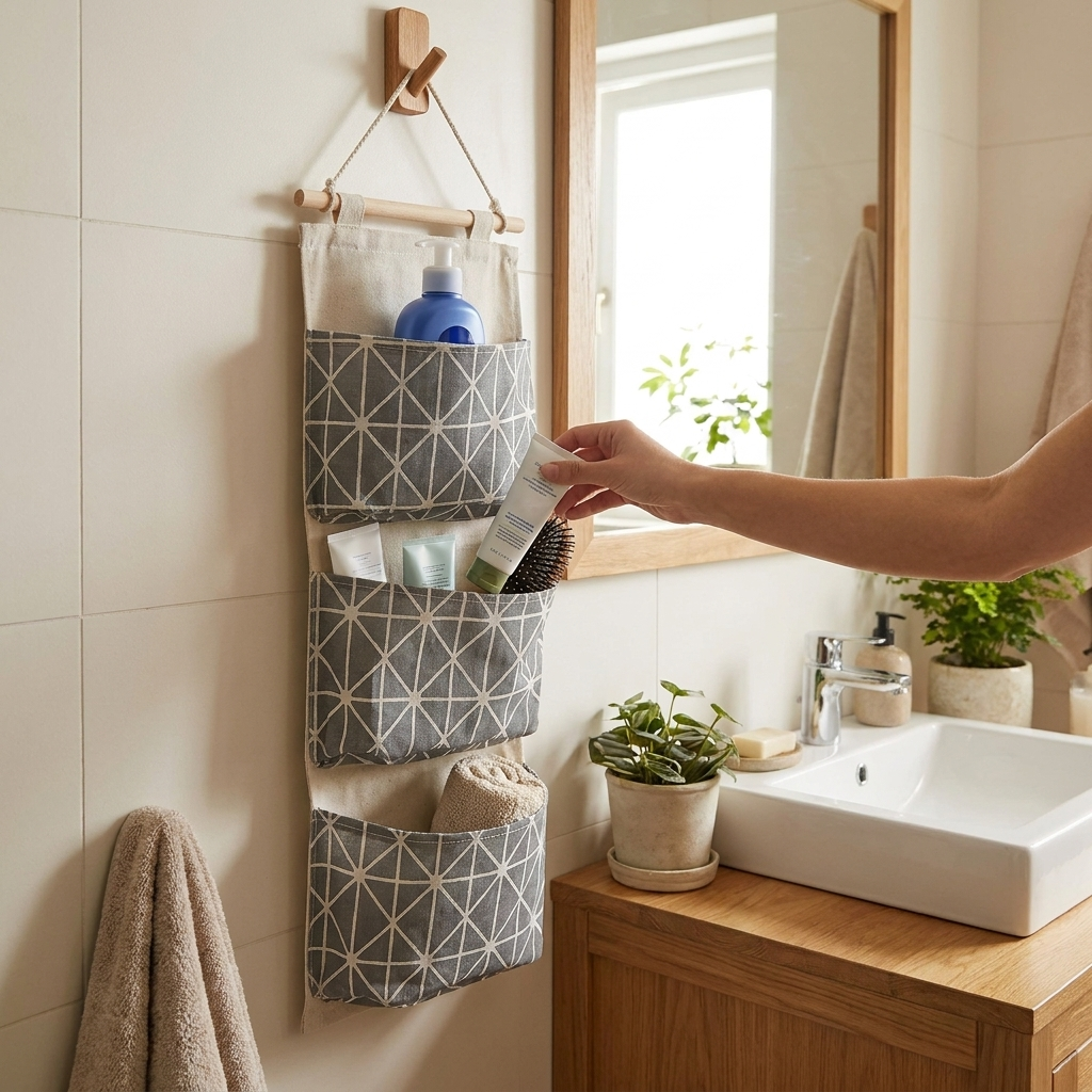 Bedside Hanging Organizer lifestyle