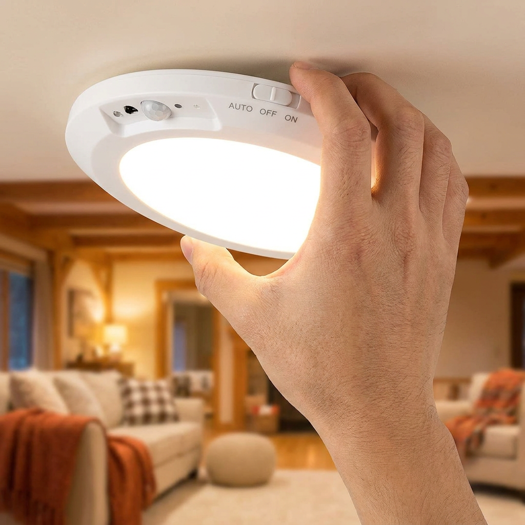 Motion-Sensor Night Light benefit close-up