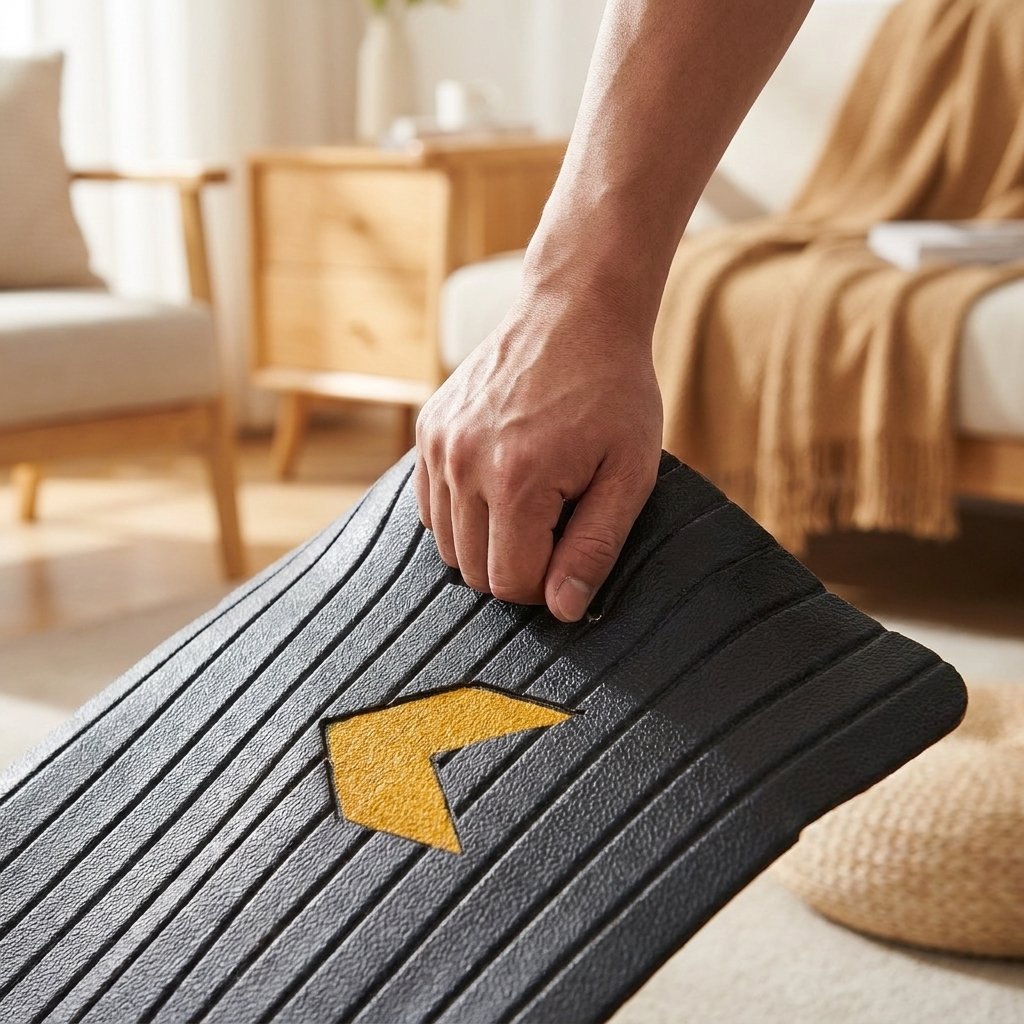 Rubber Threshold Ramp benefit close-up