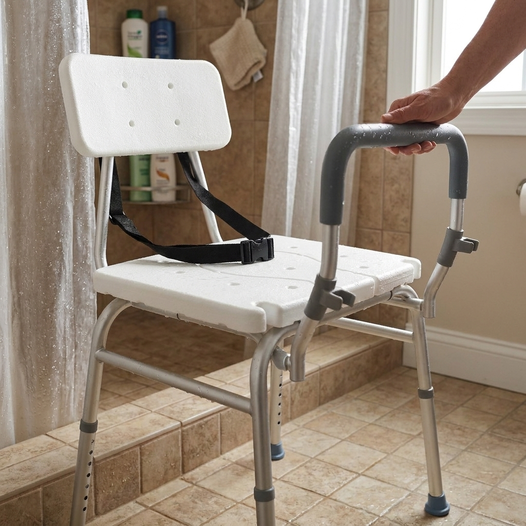 Sliding Tub Transfer Bench lifestyle
