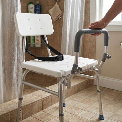 Sliding Tub Transfer Bench lifestyle