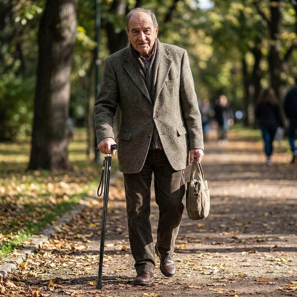 Folding Walking Cane lifestyle