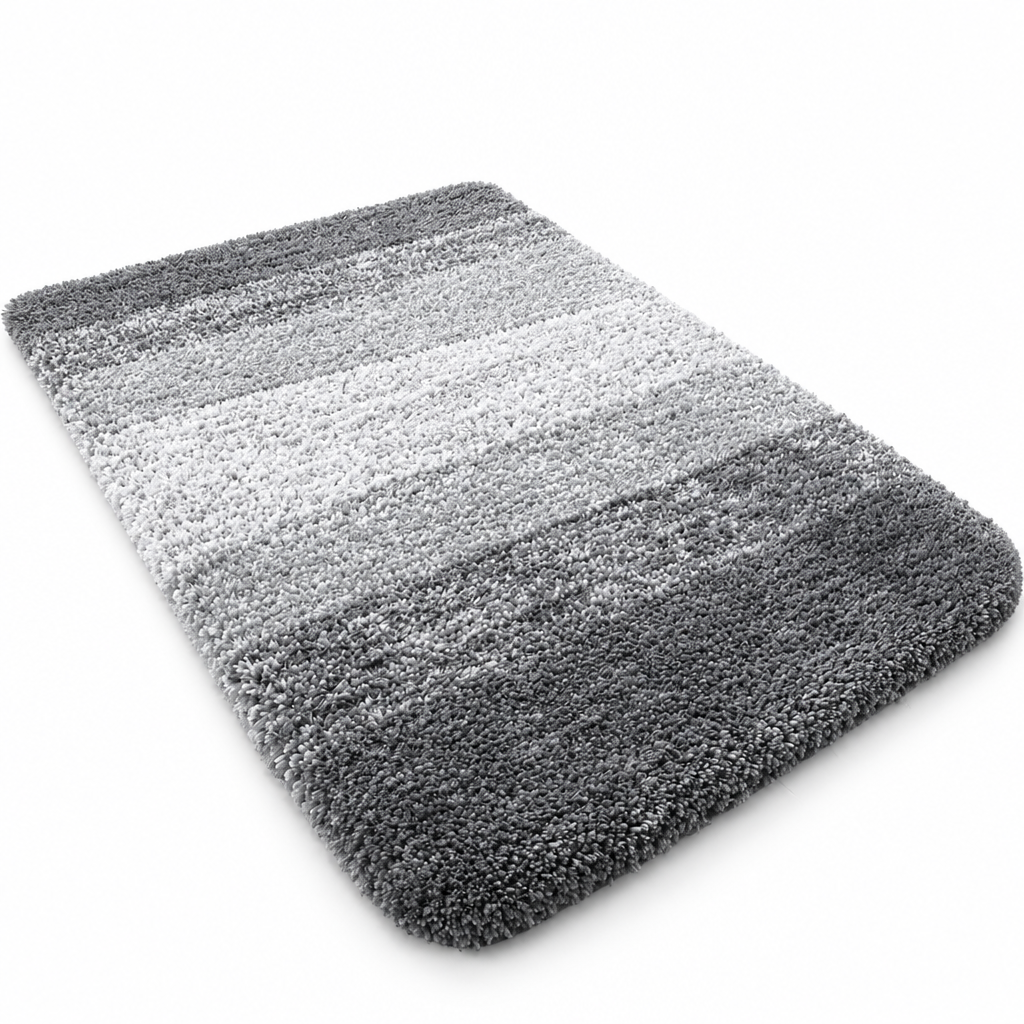 Extra-long non-slip bath mat, studio product photo