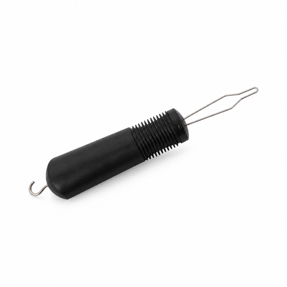 Button and zipper dressing aid, studio product photo