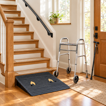 Stairs and Entryway Safety Kit shown in room