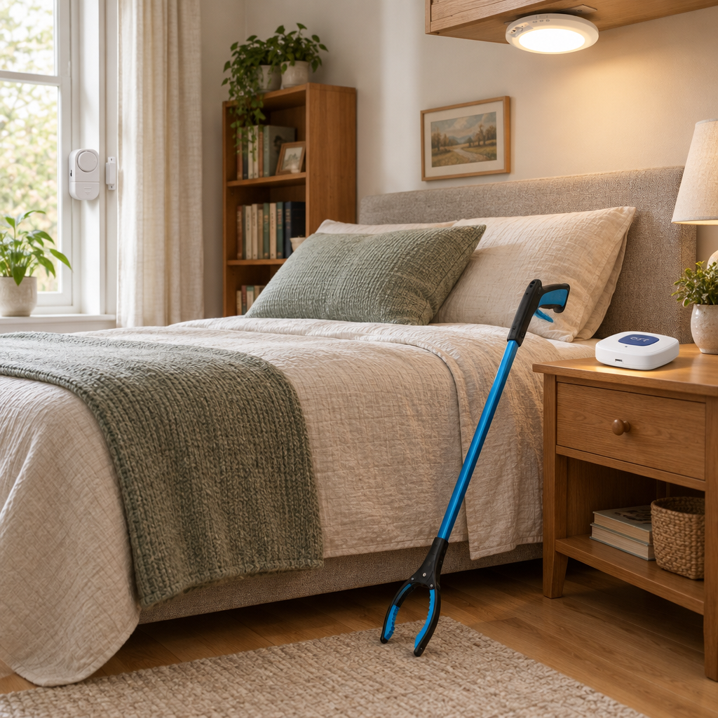 Caregiver Alert Kit shown in room