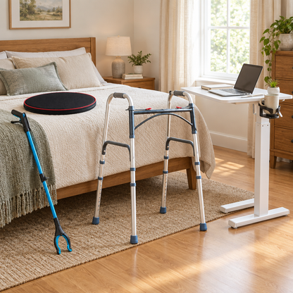 Hospital-to-Home Recovery Kit shown in room